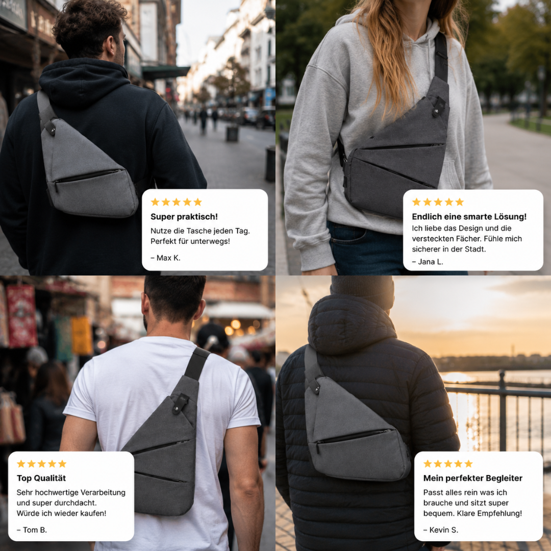 Diebstahlschutz Tasche