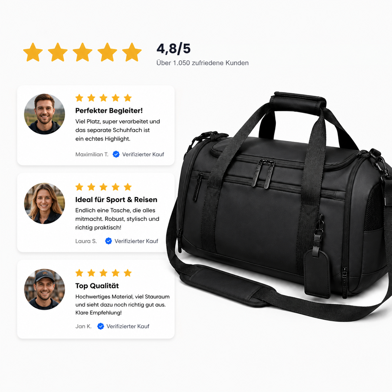 Weekender | Smarte Reisetasche