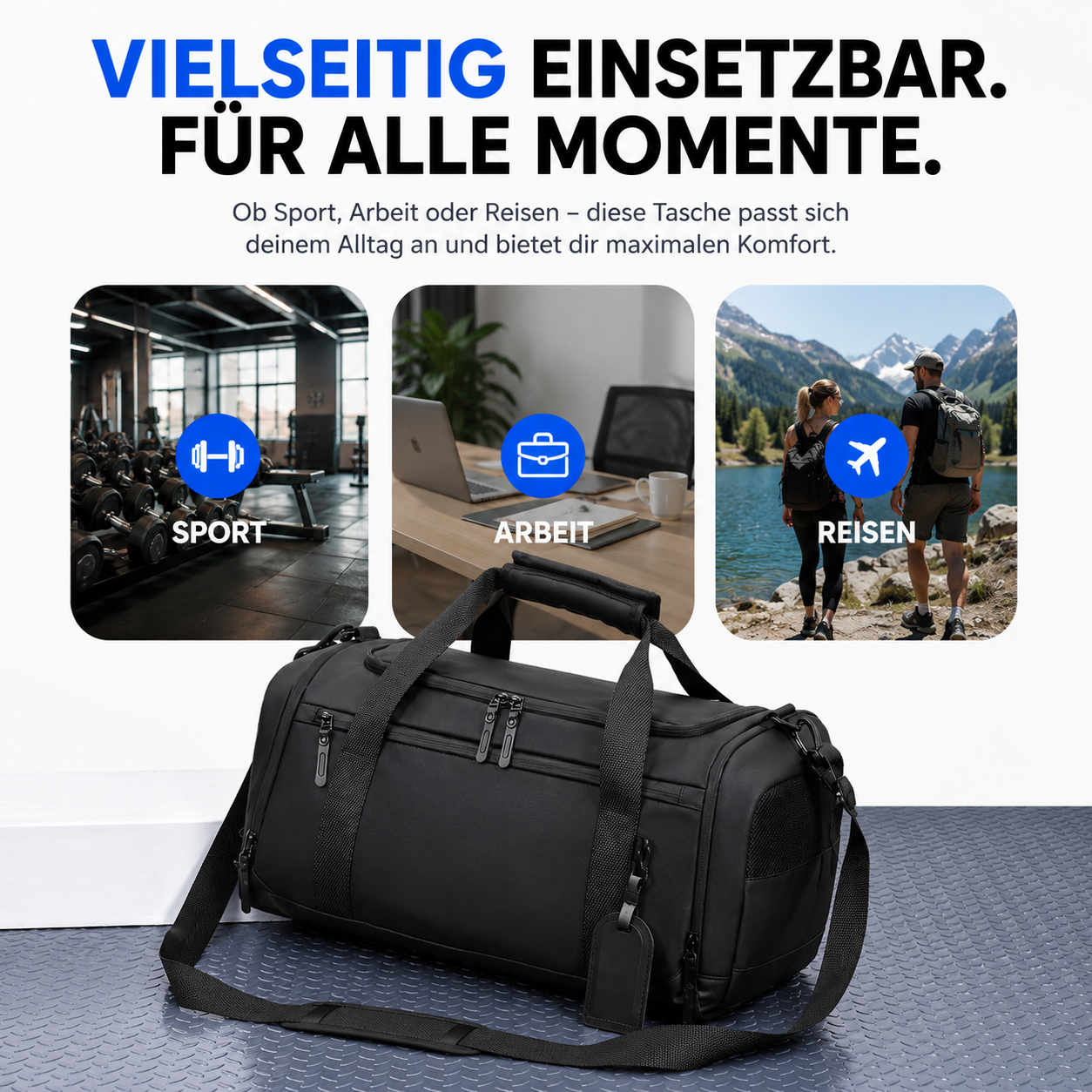 Weekender | Smarte Reisetasche