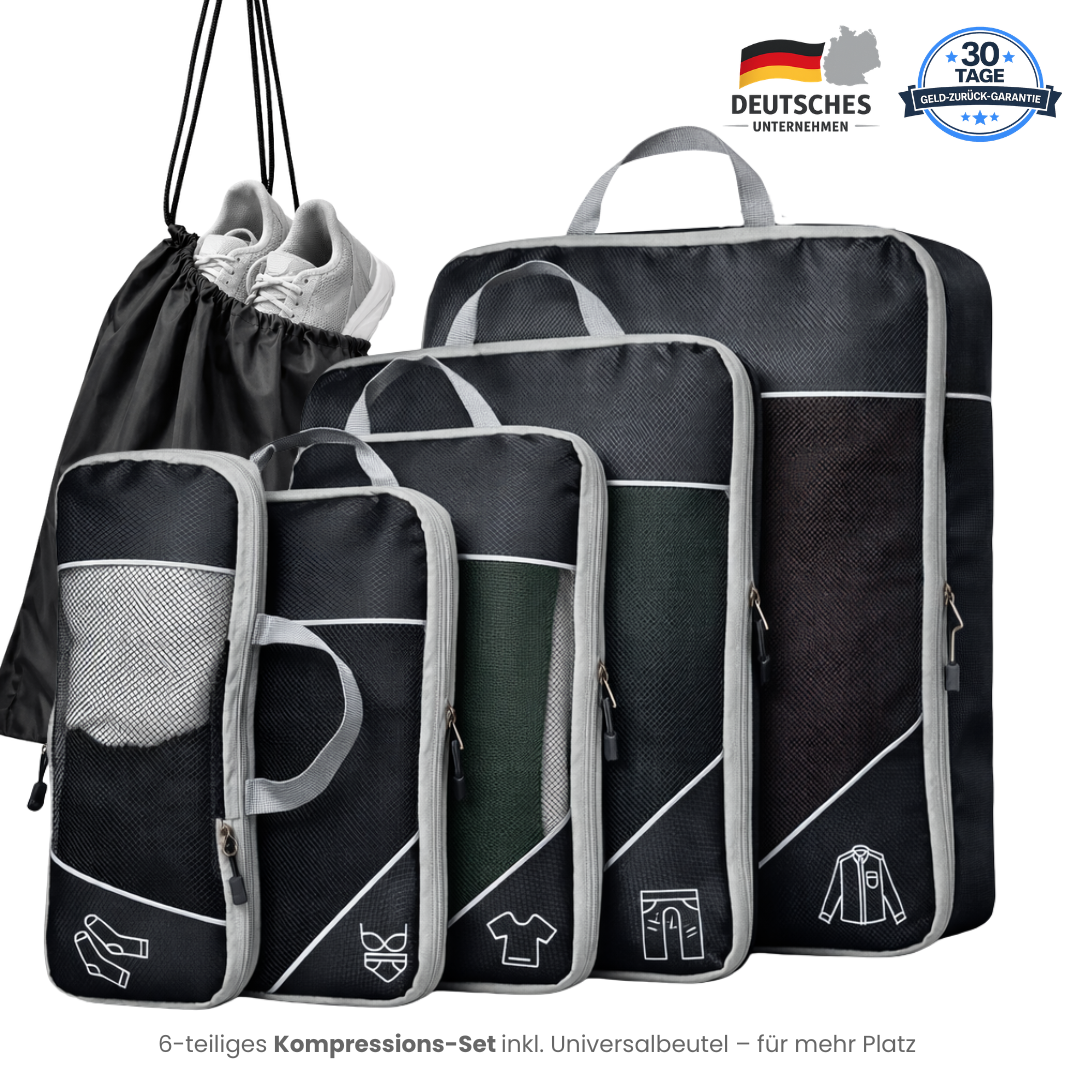Packfreunde | Koffer Organizer mit Kompression
